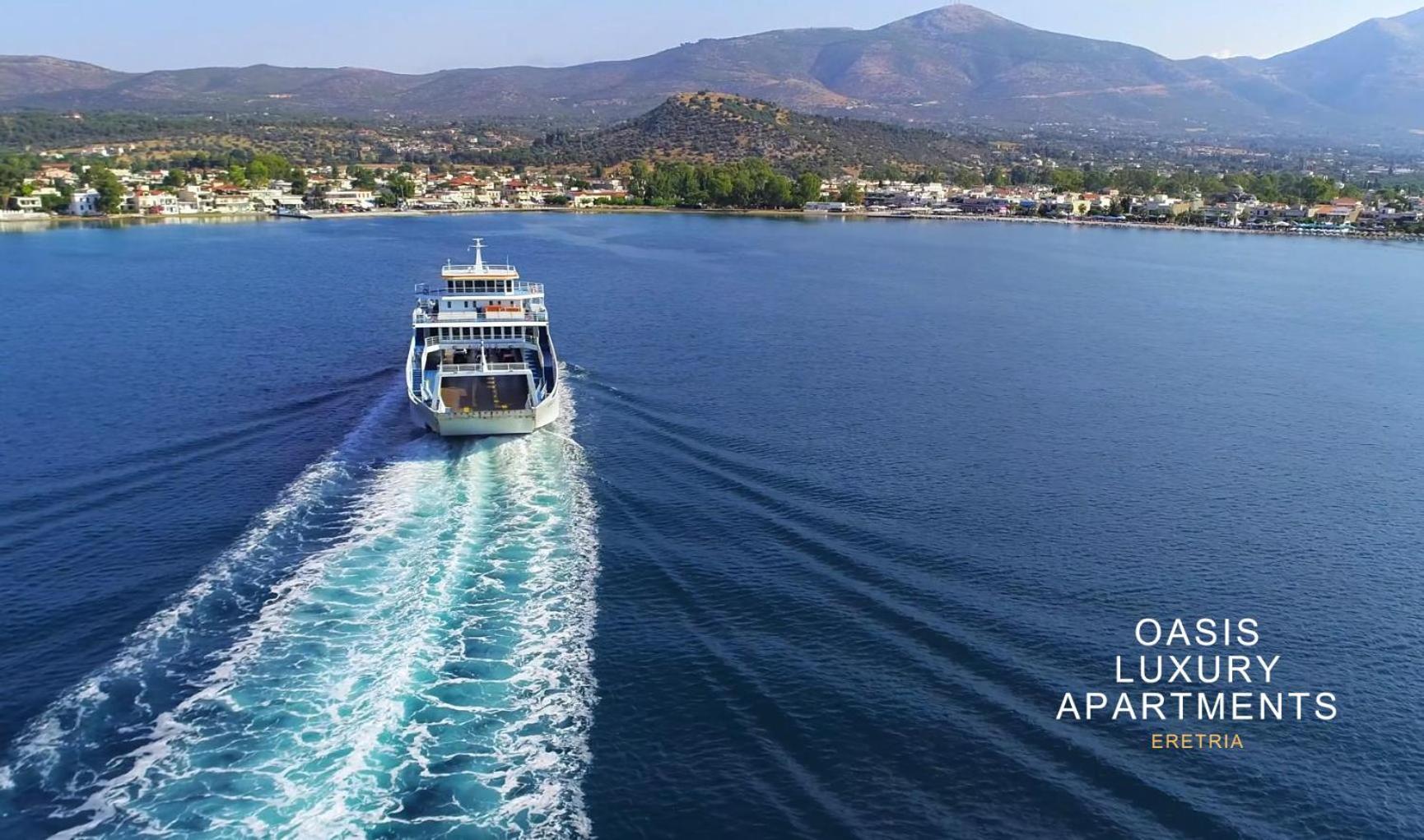 Oasis Luxury Apartments Eretria  Bagian luar foto