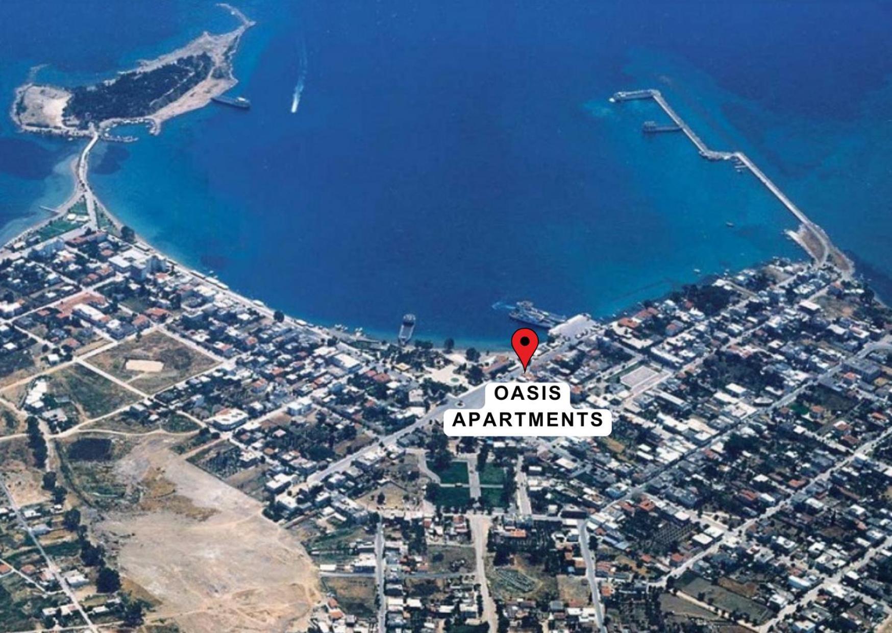 Oasis Luxury Apartments Eretria  Bagian luar foto