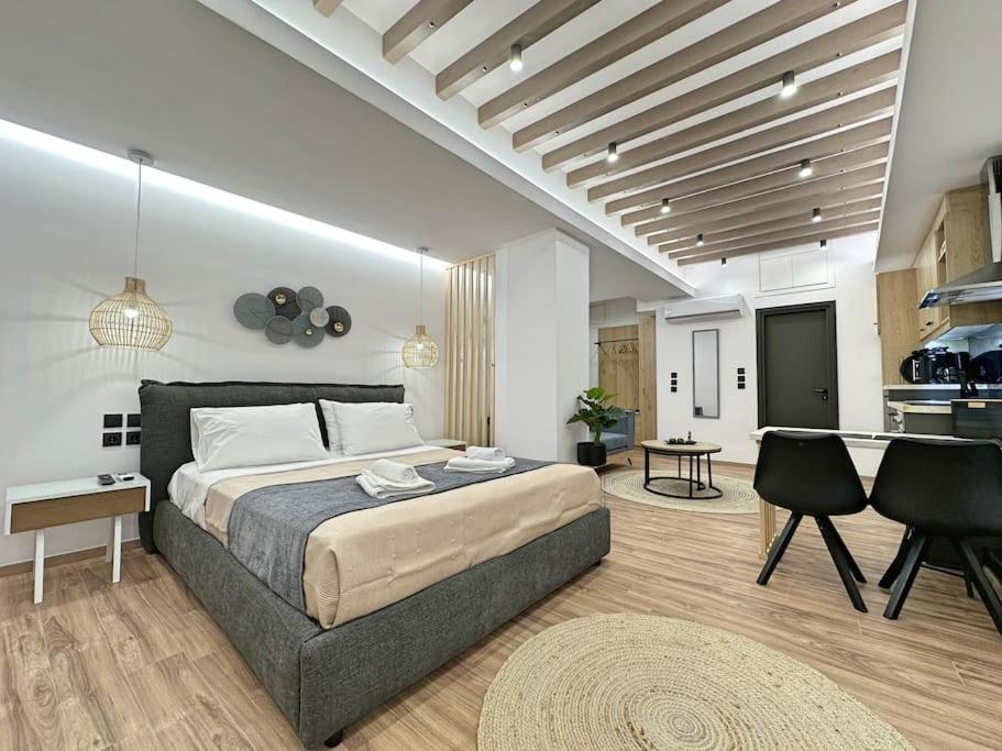 Oasis Luxury Apartments Eretria  Bagian luar foto