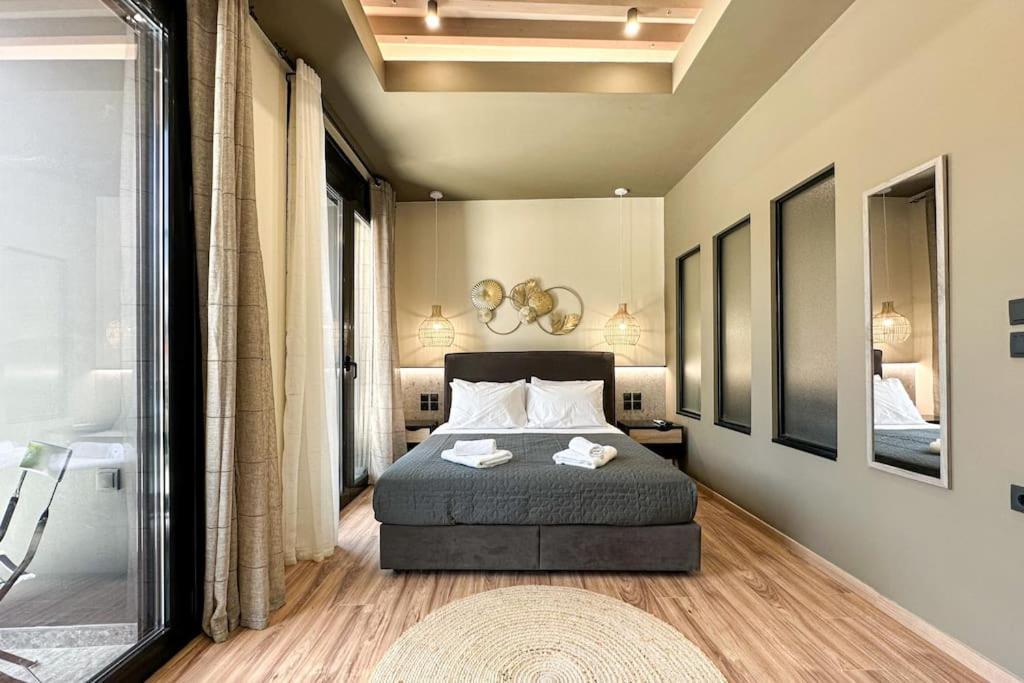 Oasis Luxury Apartments Eretria  Bagian luar foto