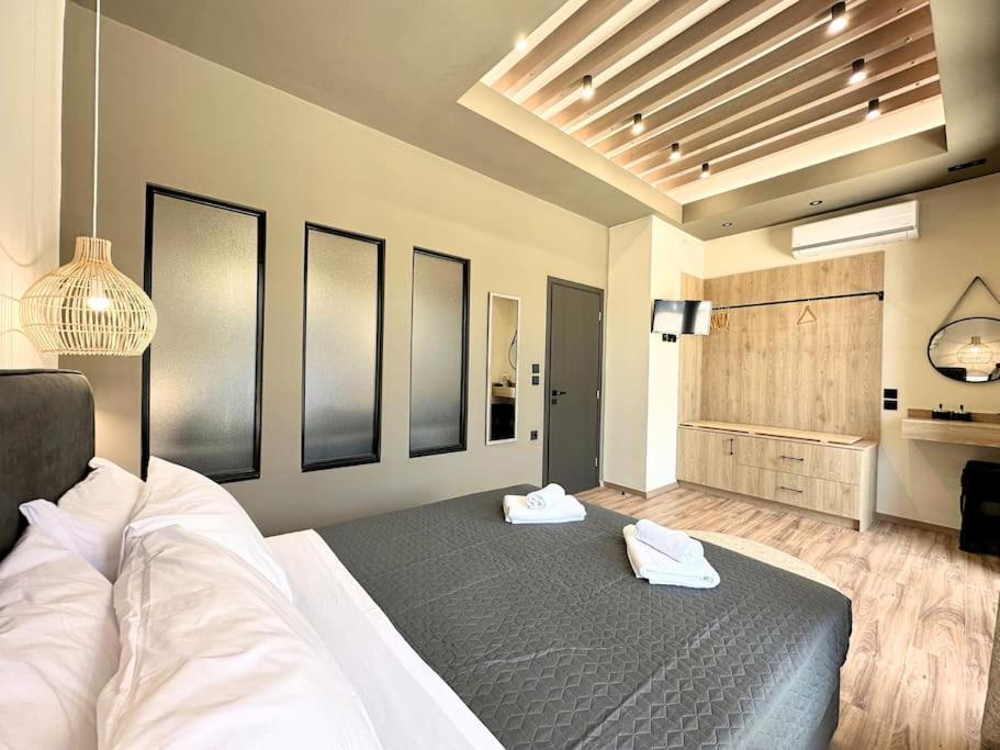 Oasis Luxury Apartments Eretria  Bagian luar foto